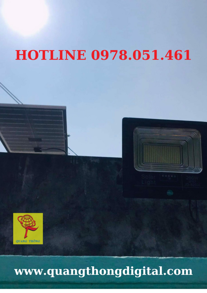 Đèn Năng Lượng Mặt Trời Chính Hãng Giá Tốt TP Quy Nhơn