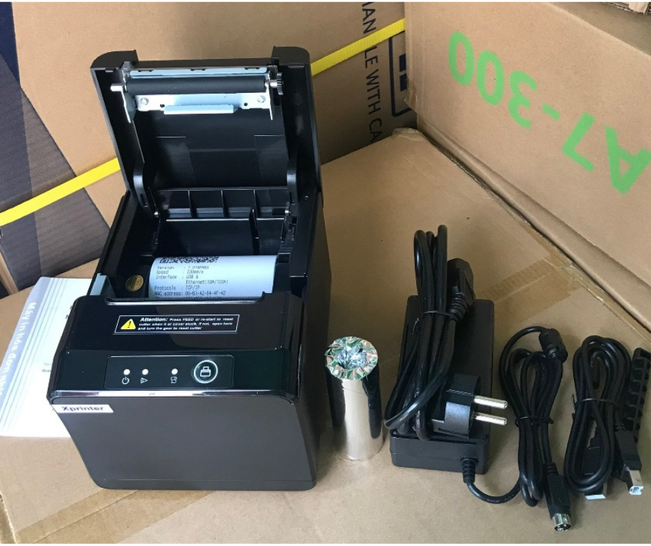 Máy in hóa đơn K80 Xprinter XP-Q806K tại TP Quy Nhơn