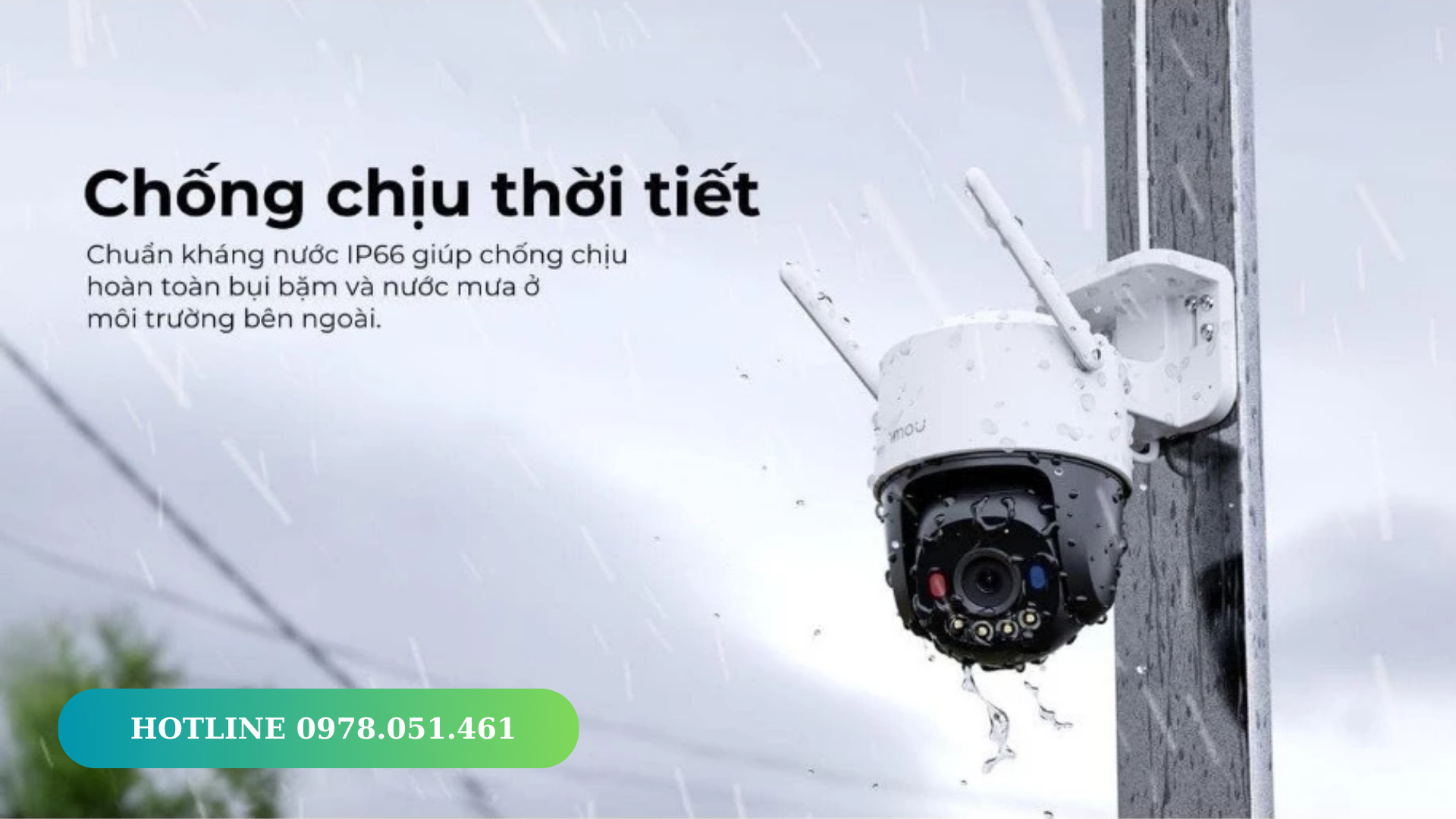 Camera Wifi Ngoài Trời Xoay 360 Imou IPC-K7FP-3H0WE