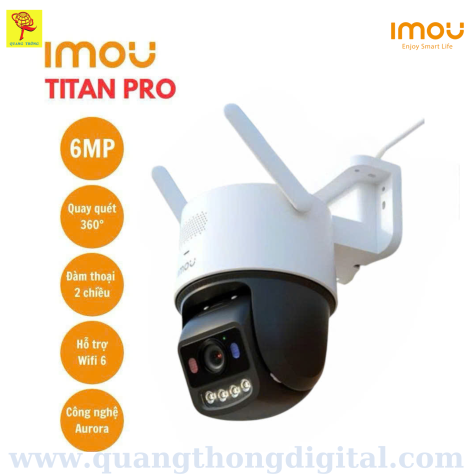 Camera Wifi IMOU TITAN PRO IPC-U7LP-6V0NE 6MP,