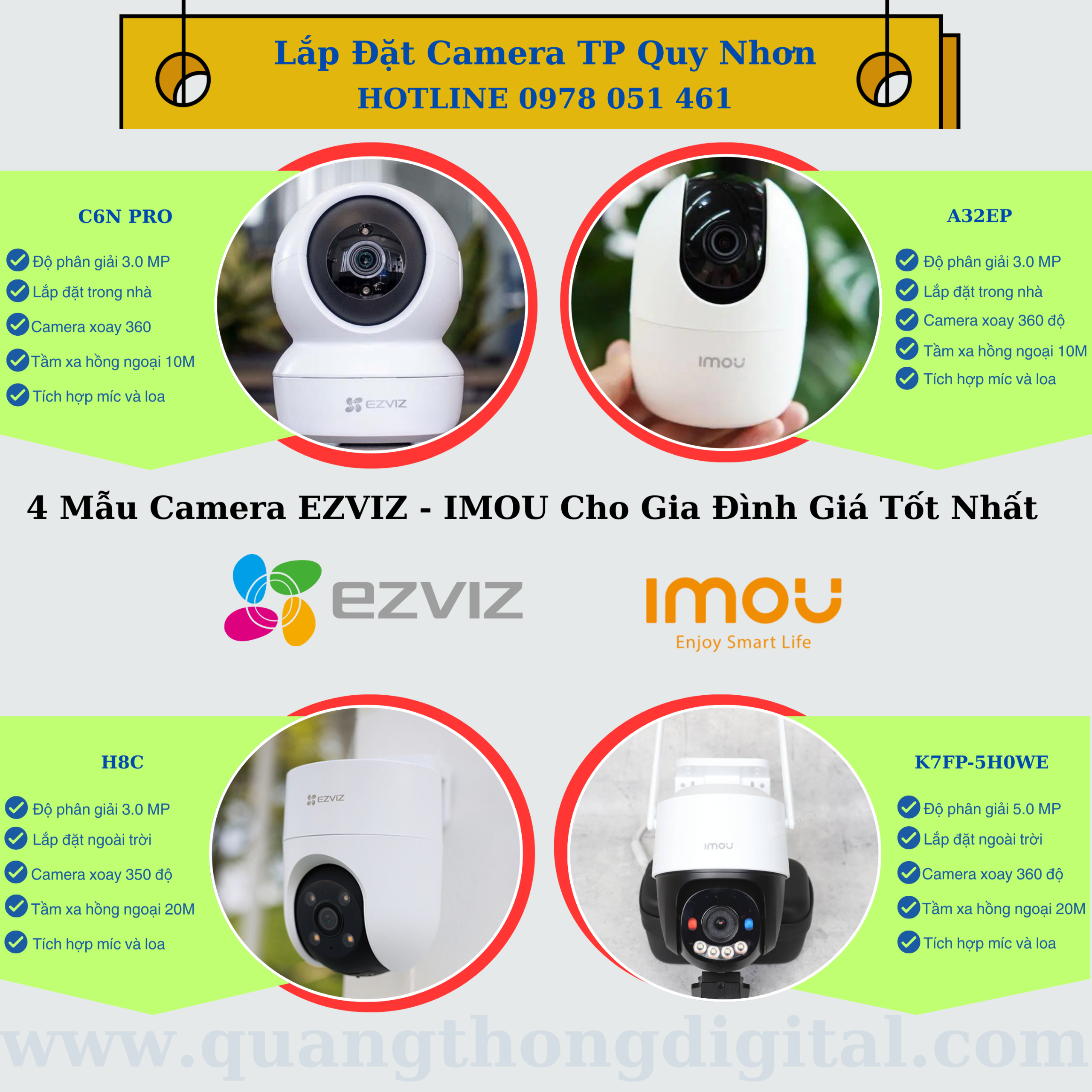 Lắp Camera 360 Độ Tại Nhà – Camera Giá Rẻ, Uy Tín, Chất Lượng